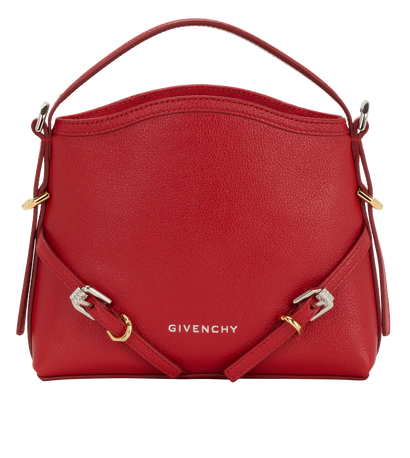 Voyou Nano, &pound;450, Handbags, Red, Leather, Front view